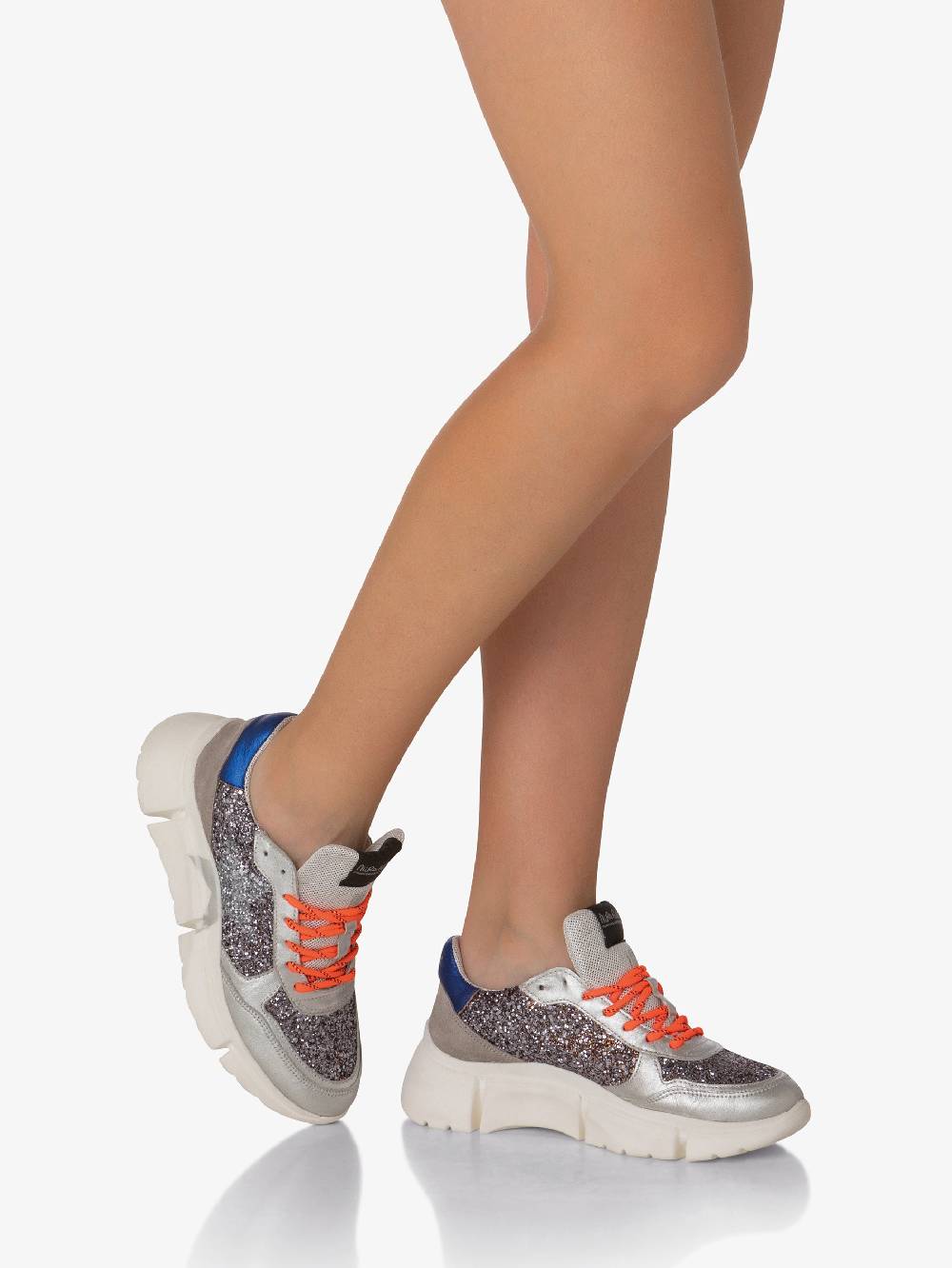 Nira Rubens Chunky Sneakers Stinger Dazzling Blue - Stella Argento In Vendita