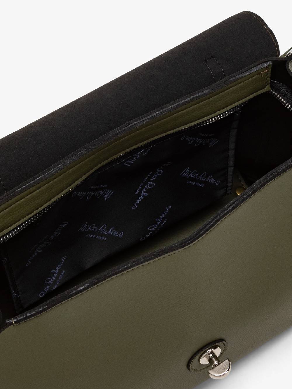 Nira Rubens EASY SATCHEL - MILITARY LOS ANGELES FLOWERS Negozio