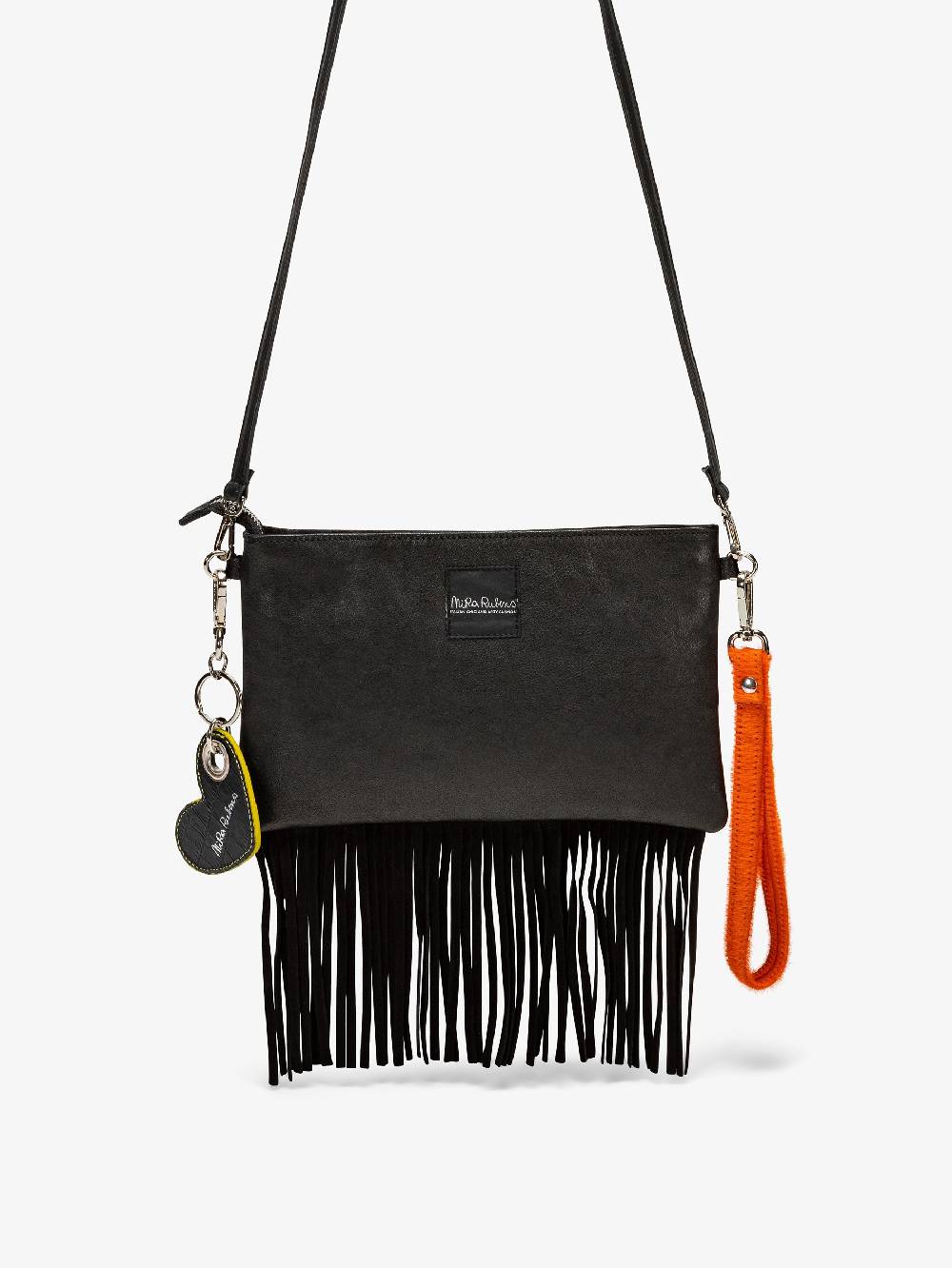 Nira Rubens Minibag Frange - Mimetic Orange Grande vendita
