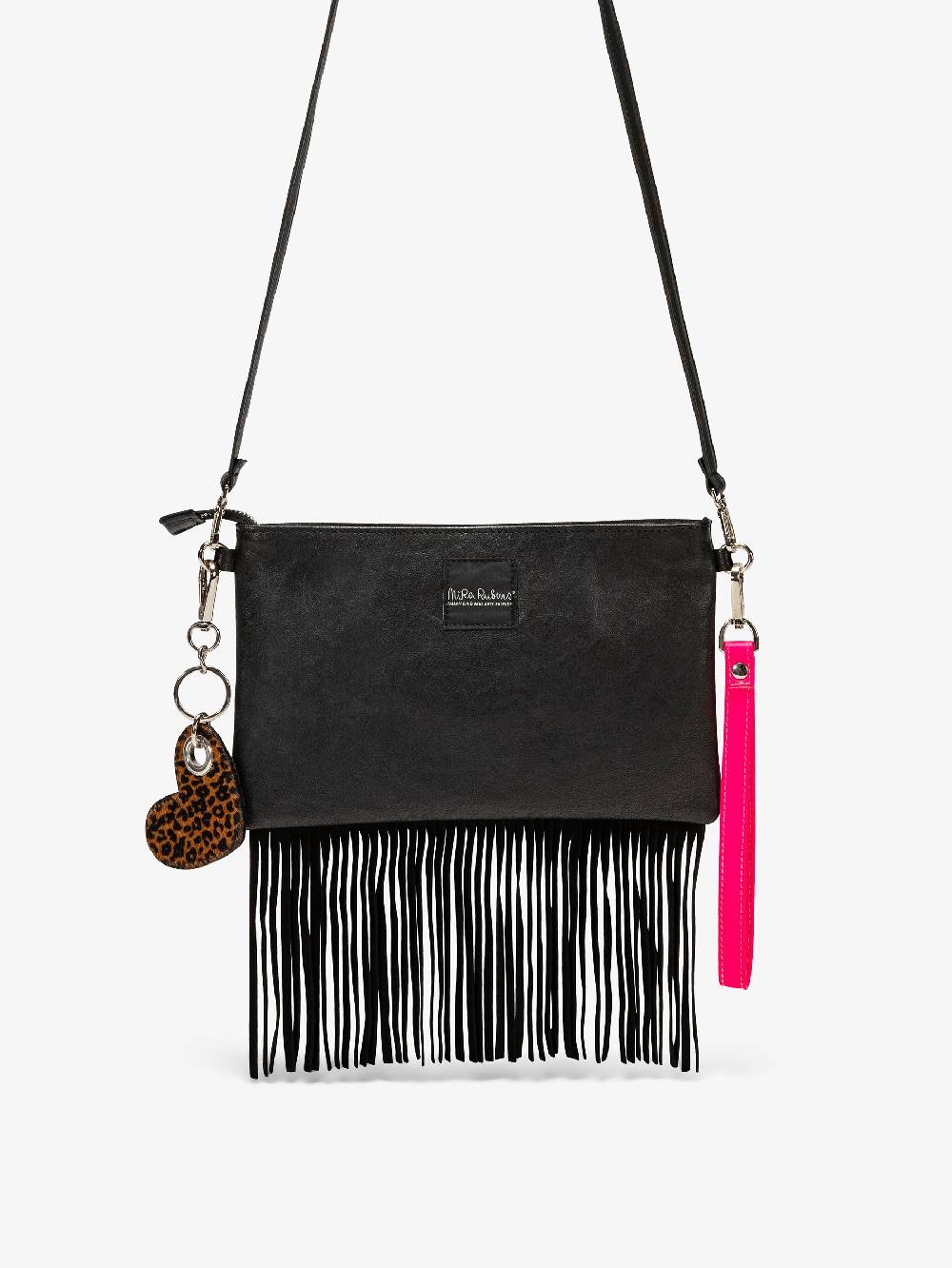 Nira Rubens Minibag Frange - Africa Pink Offerta esclusiva