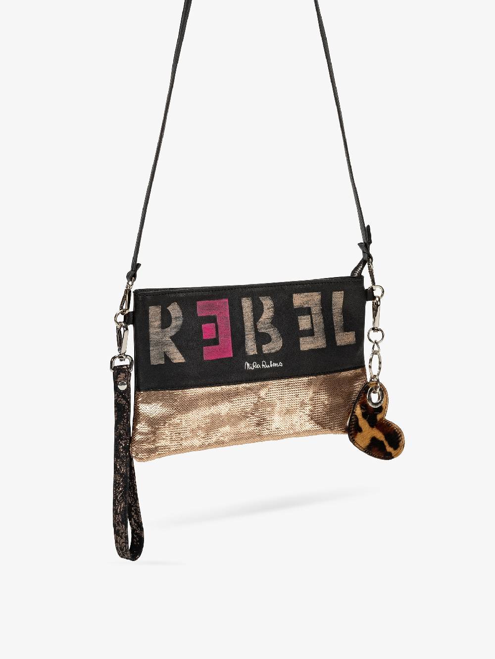 Nira Rubens Minibag - Black Gold Offerta