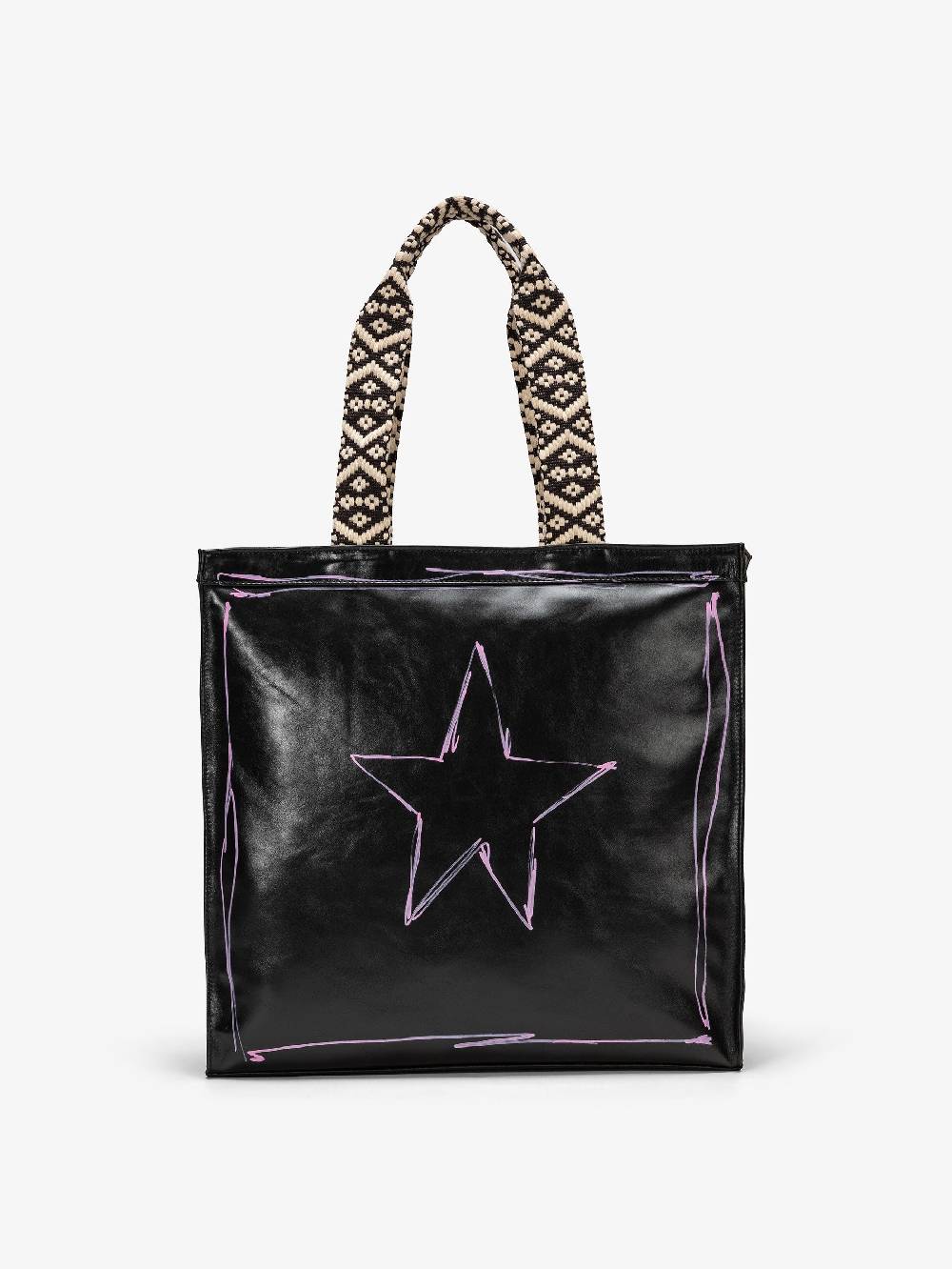 Nira Rubens SHOPPING BAG BLACK GLOSSY - STREET Online