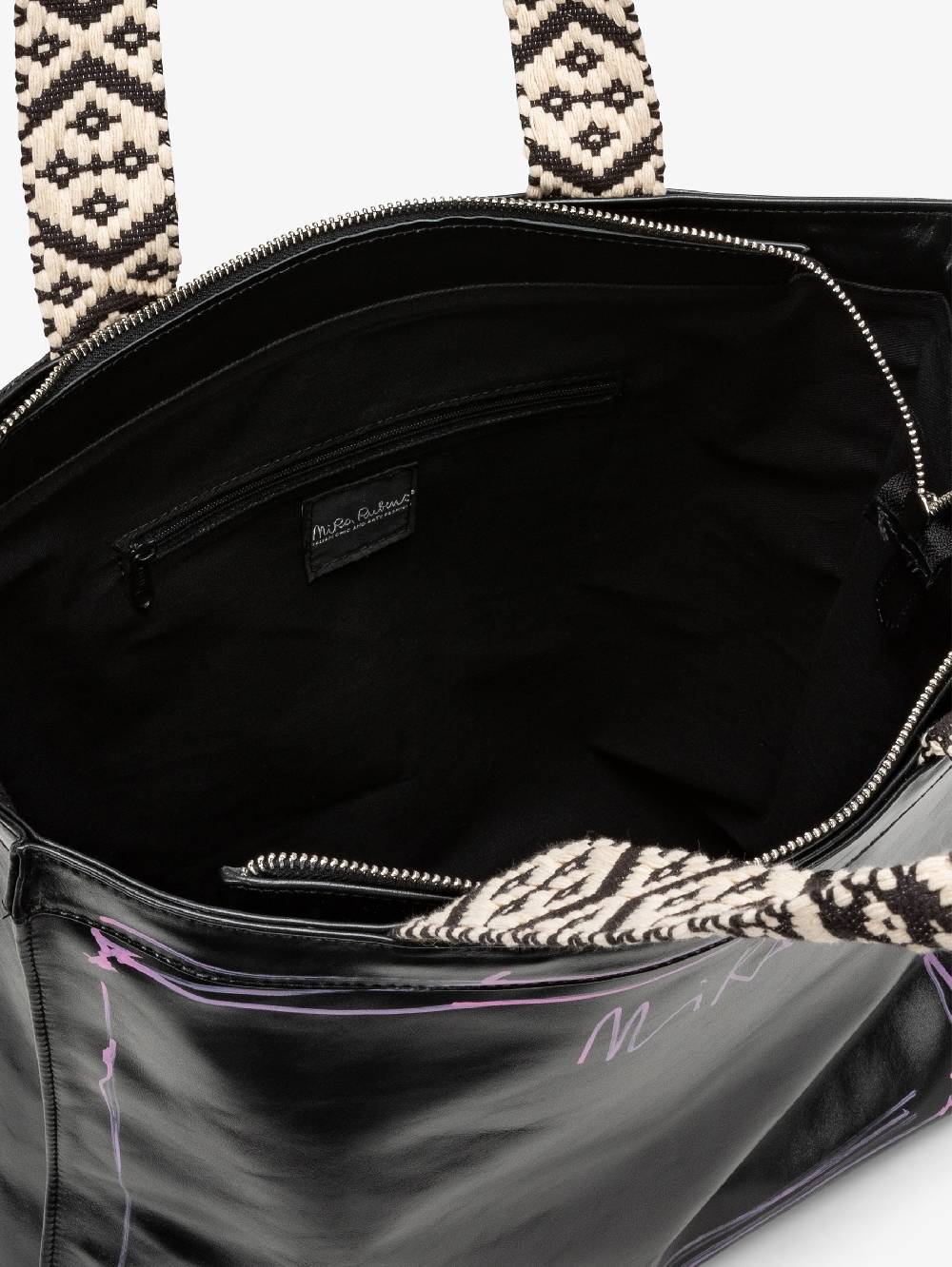 Nira Rubens SHOPPING BAG BLACK GLOSSY - STREET Online