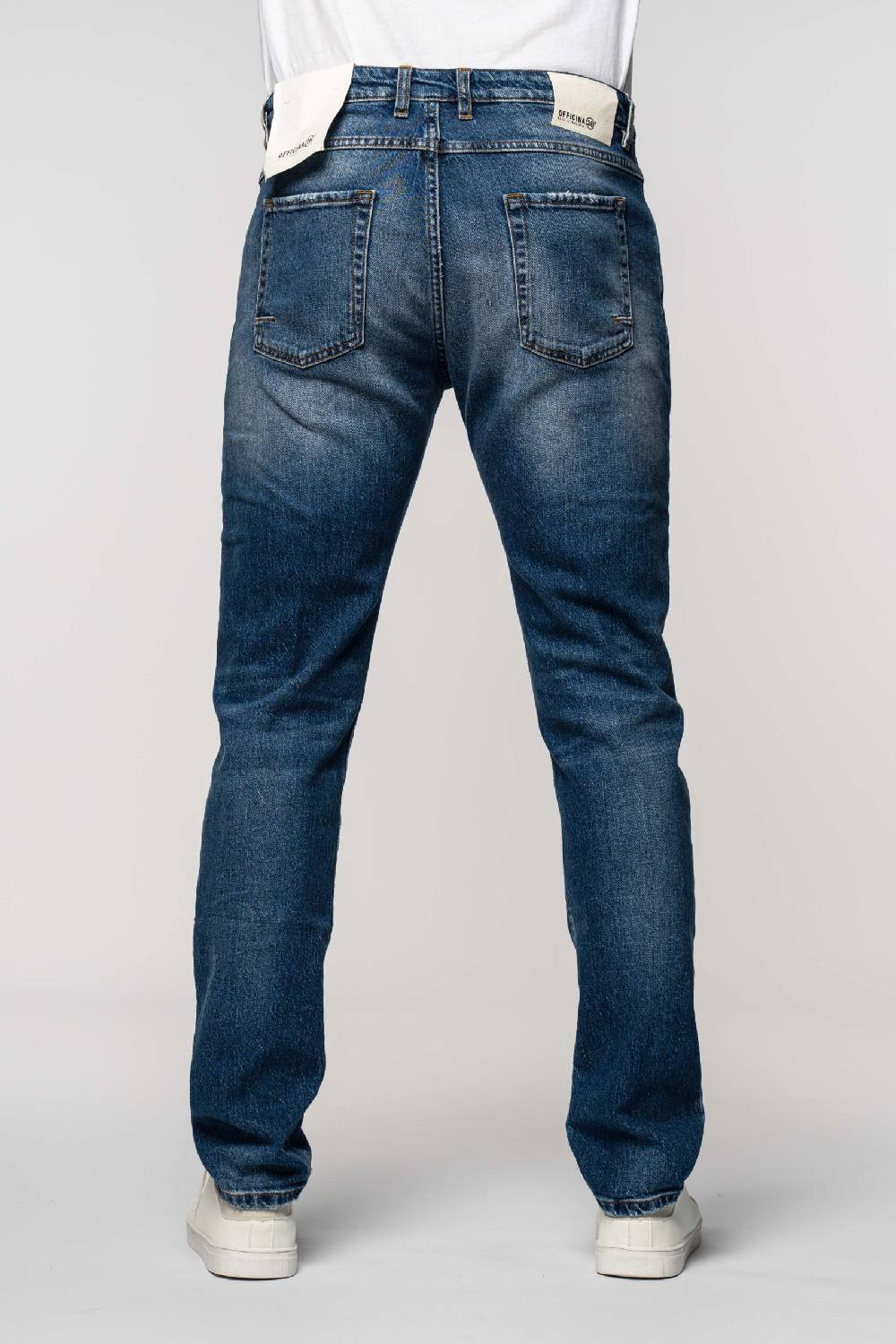 Officina 36 Jeans in denim blu con lavaggio chiaro Offerta Giorno del Papà