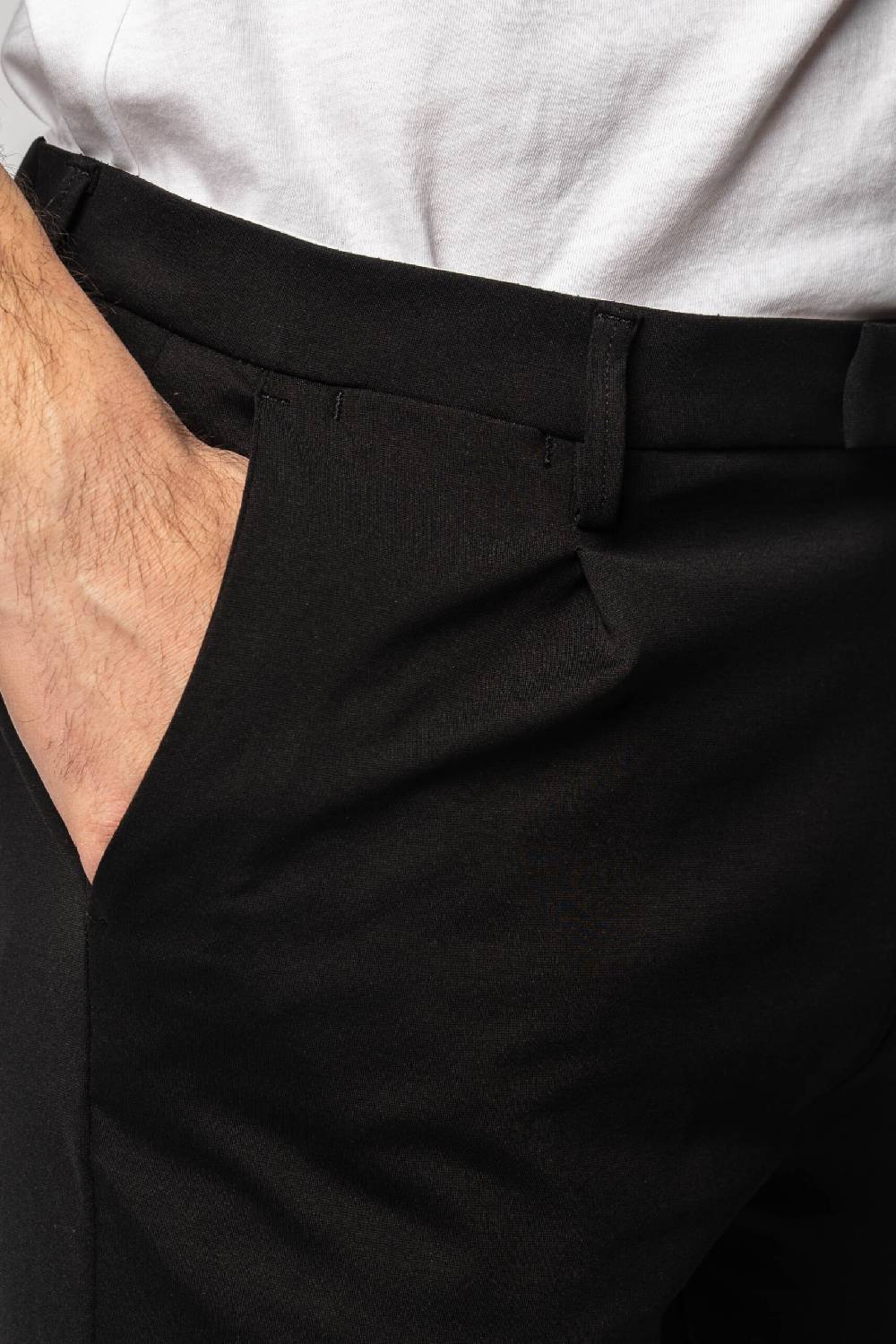 Officina 36 Pantaloni neri in punto milano Offerte esclusive