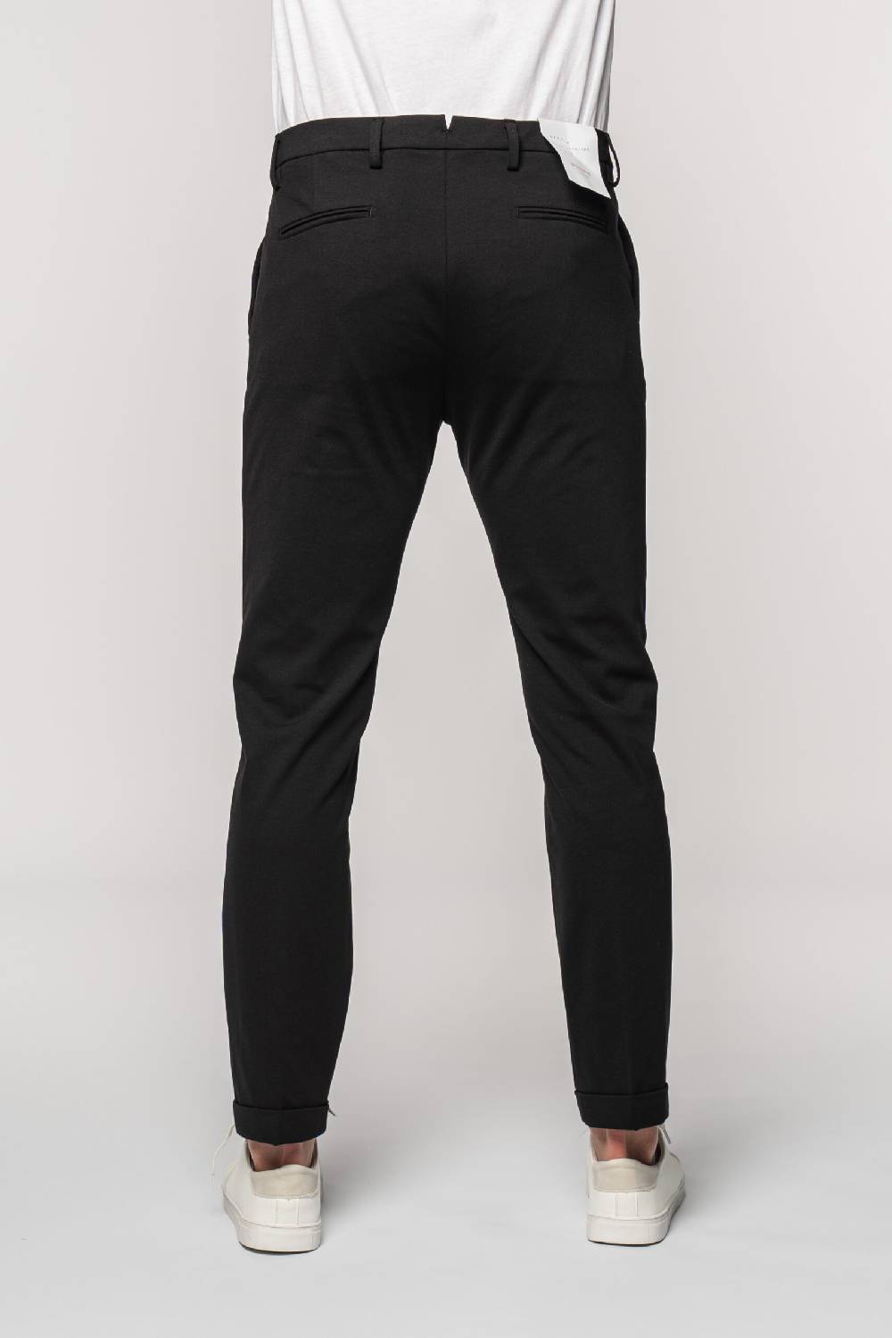 Officina 36 Pantaloni neri in punto milano Offerte esclusive