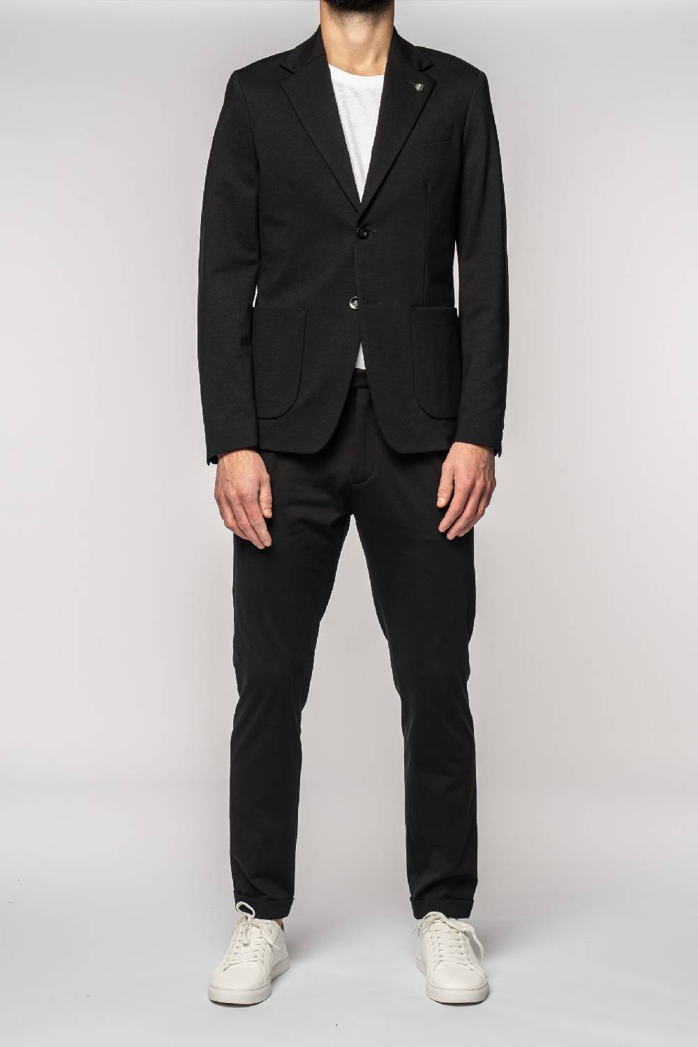 Officina 36 Pantaloni neri in punto milano Offerte esclusive