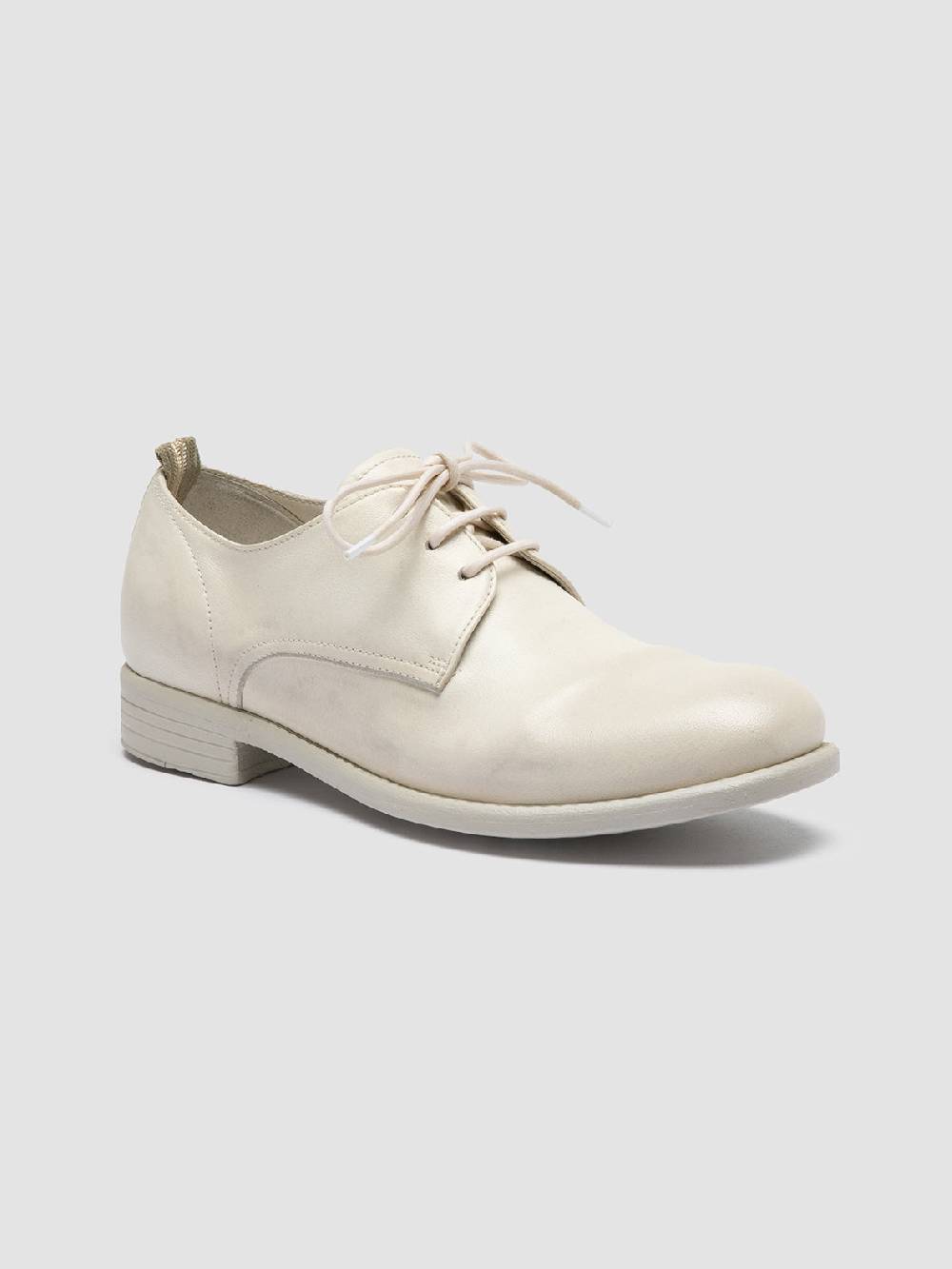 Officine Creative CALIXTE 064 Scarpe Derby in Pelle Bianca Offerta