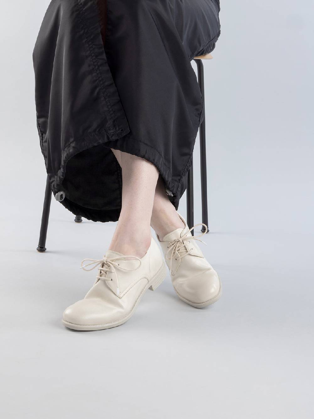 Officine Creative CALIXTE 064 Scarpe Derby in Pelle Bianca Offerta
