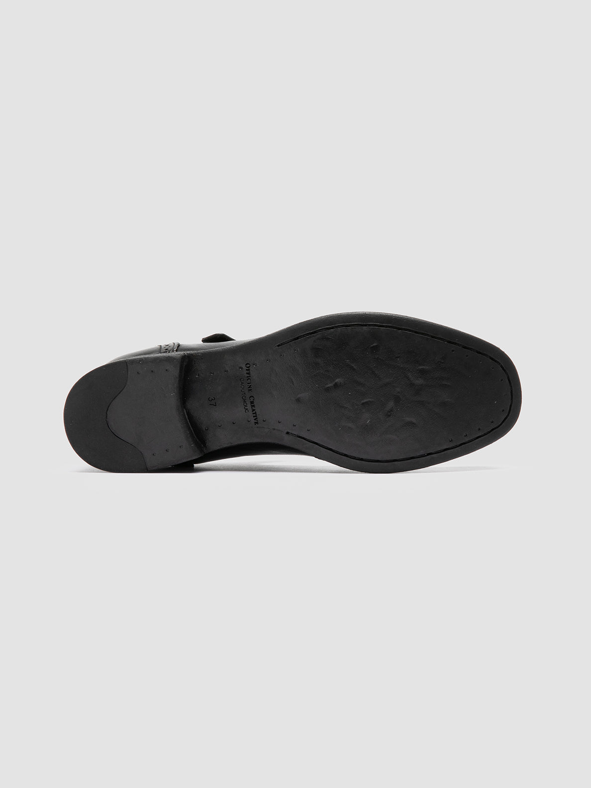 Officine Creative CALIXTE 066 Black Leather Maryjane Loafers Economico