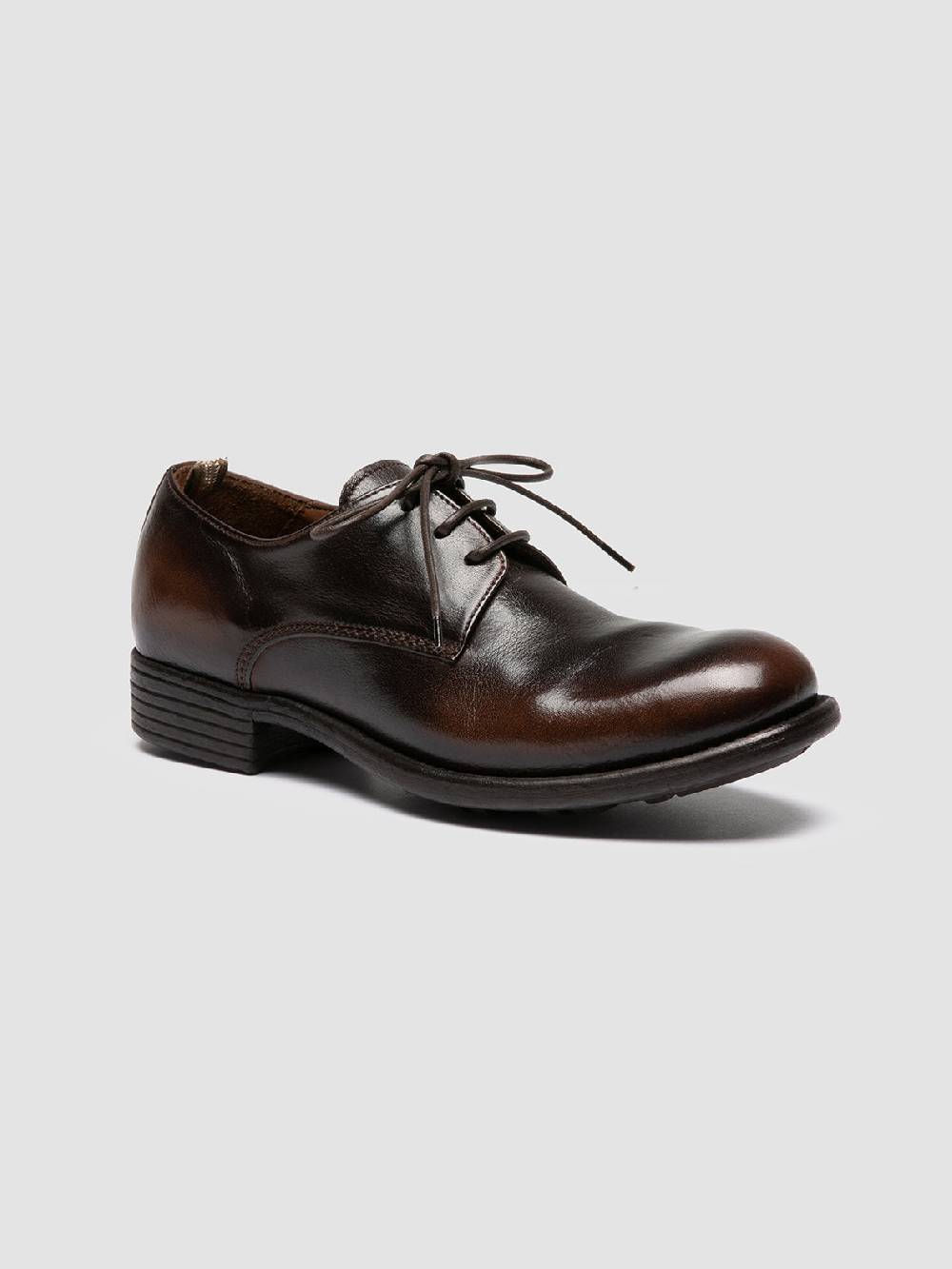 Officine Creative CALIXTE 068 Derby in Pelle Marrone Online