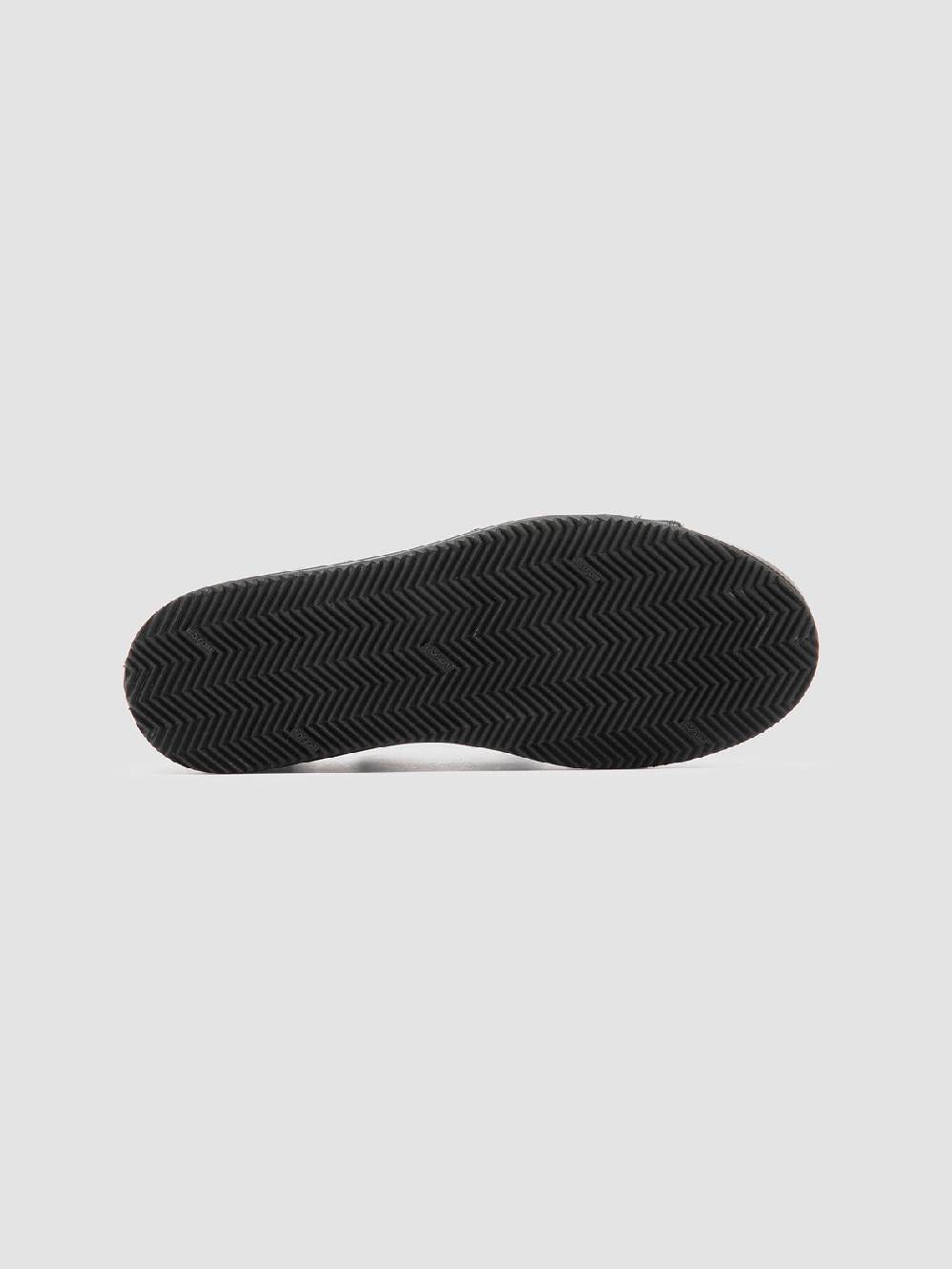 Officine Creative EASY 101 Sneakers Basse in Pelle Nera Hotsell