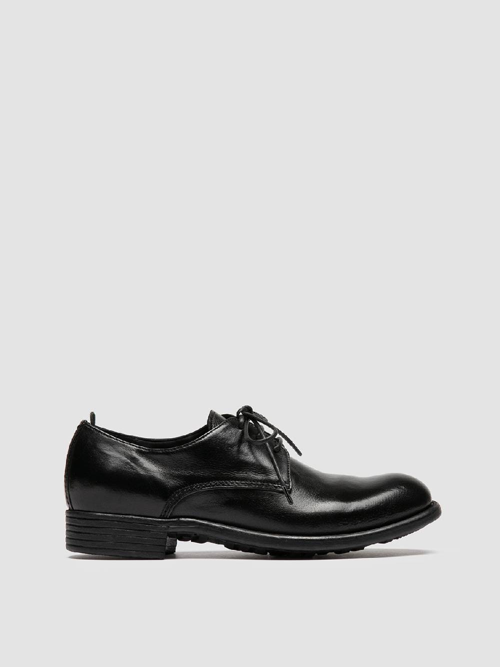 Officine Creative CALIXTE 068 Derby in Pelle Nera