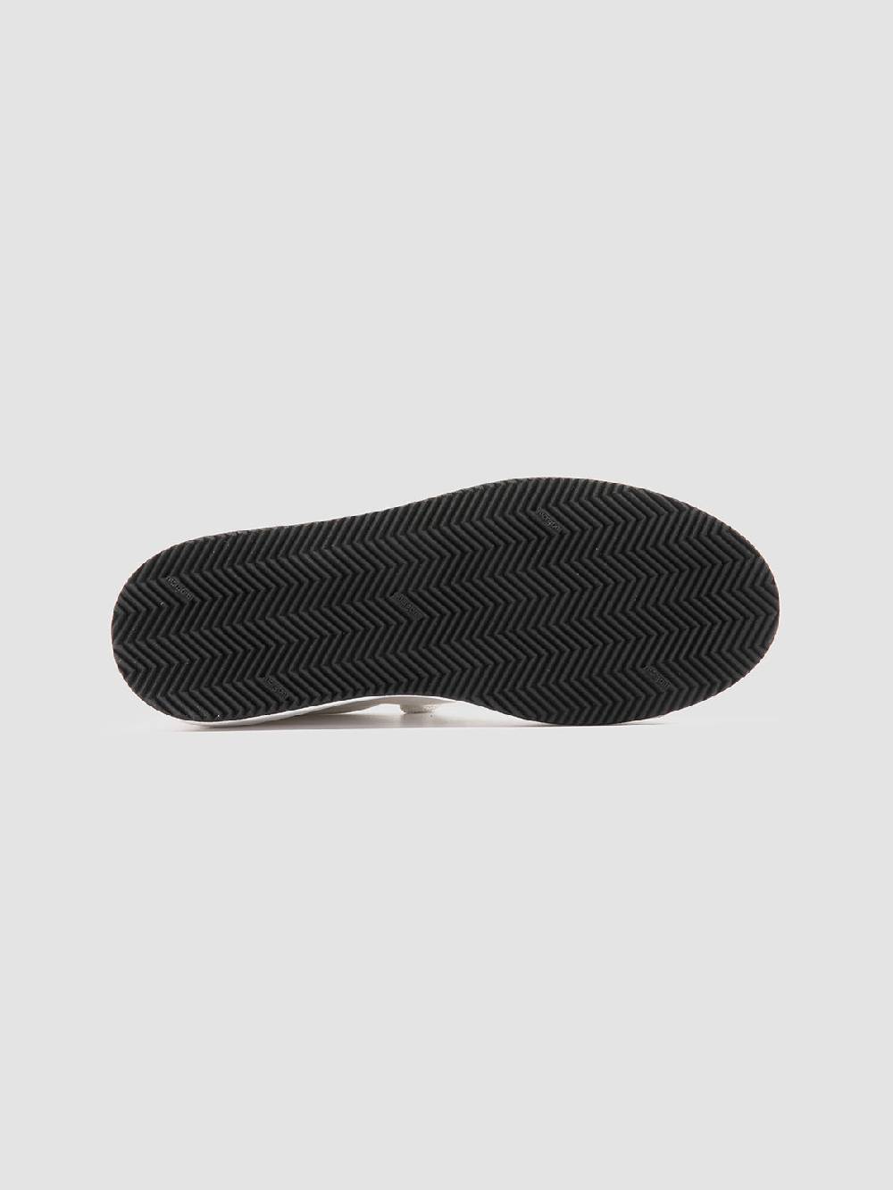 Officine Creative EASY 101 Sneakers Basse in Pelle Bianca Vendita Economica
