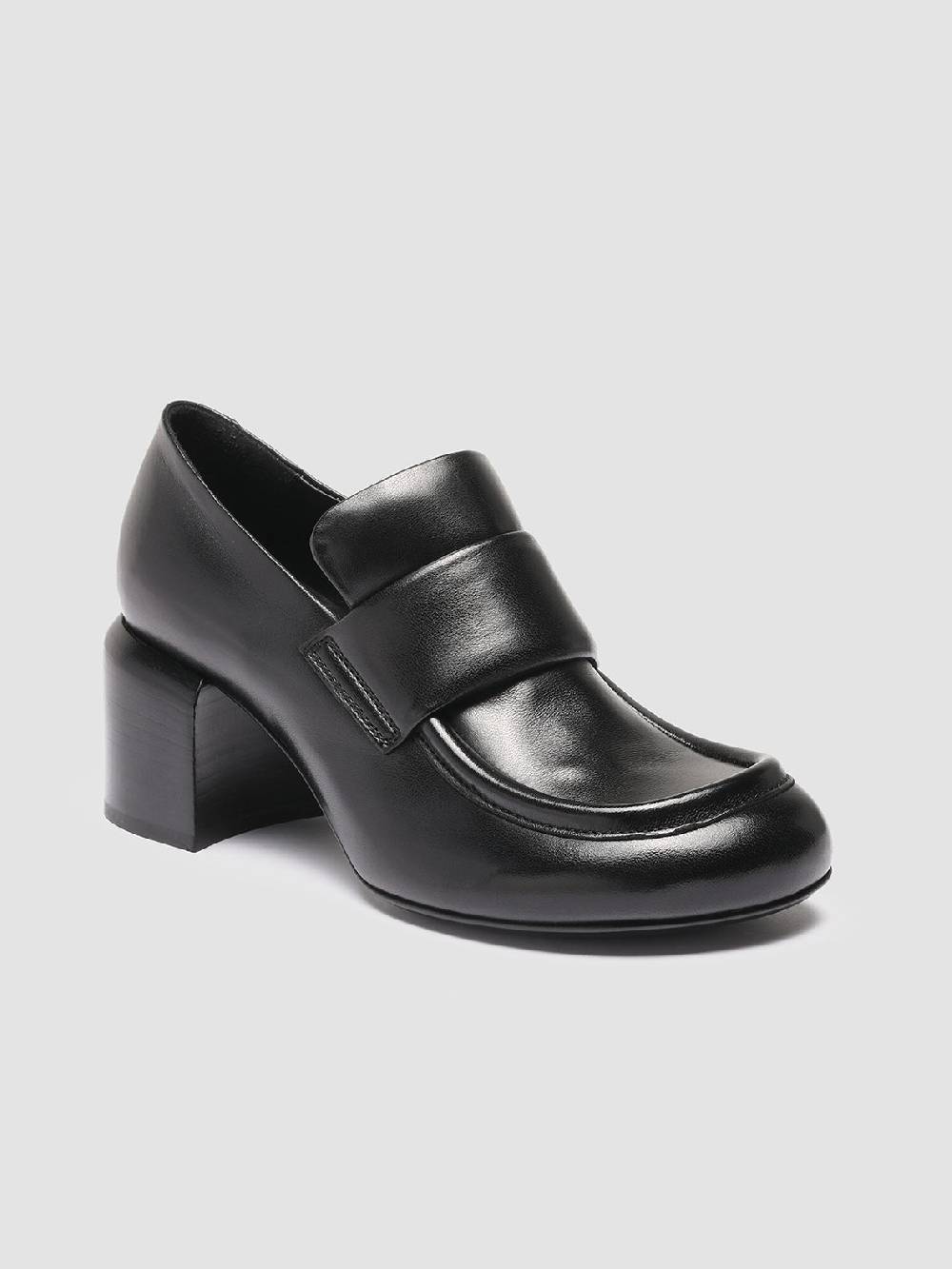 Officine Creative ETHEL 001 Mocassini Penny in Pelle Nera I Più Venduti