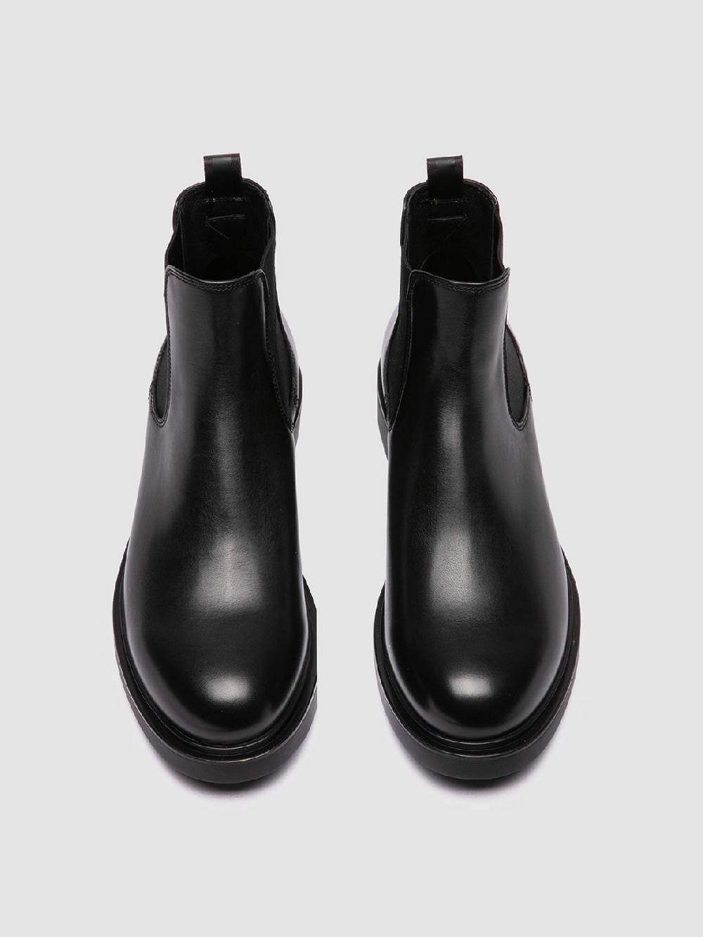 Officine Creative ENGINEER 006 Stivaletti Chelsea in Pelle Nera 2025