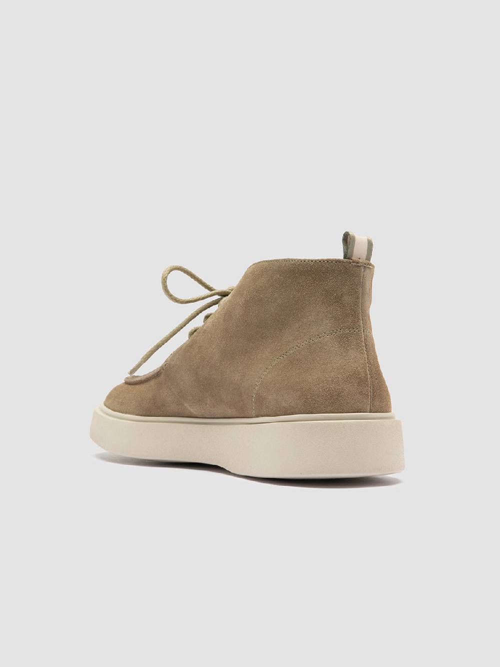 Officine Creative FRAME 002 Stivali Chukka in Pelle Scamosciata Tortora Vendita