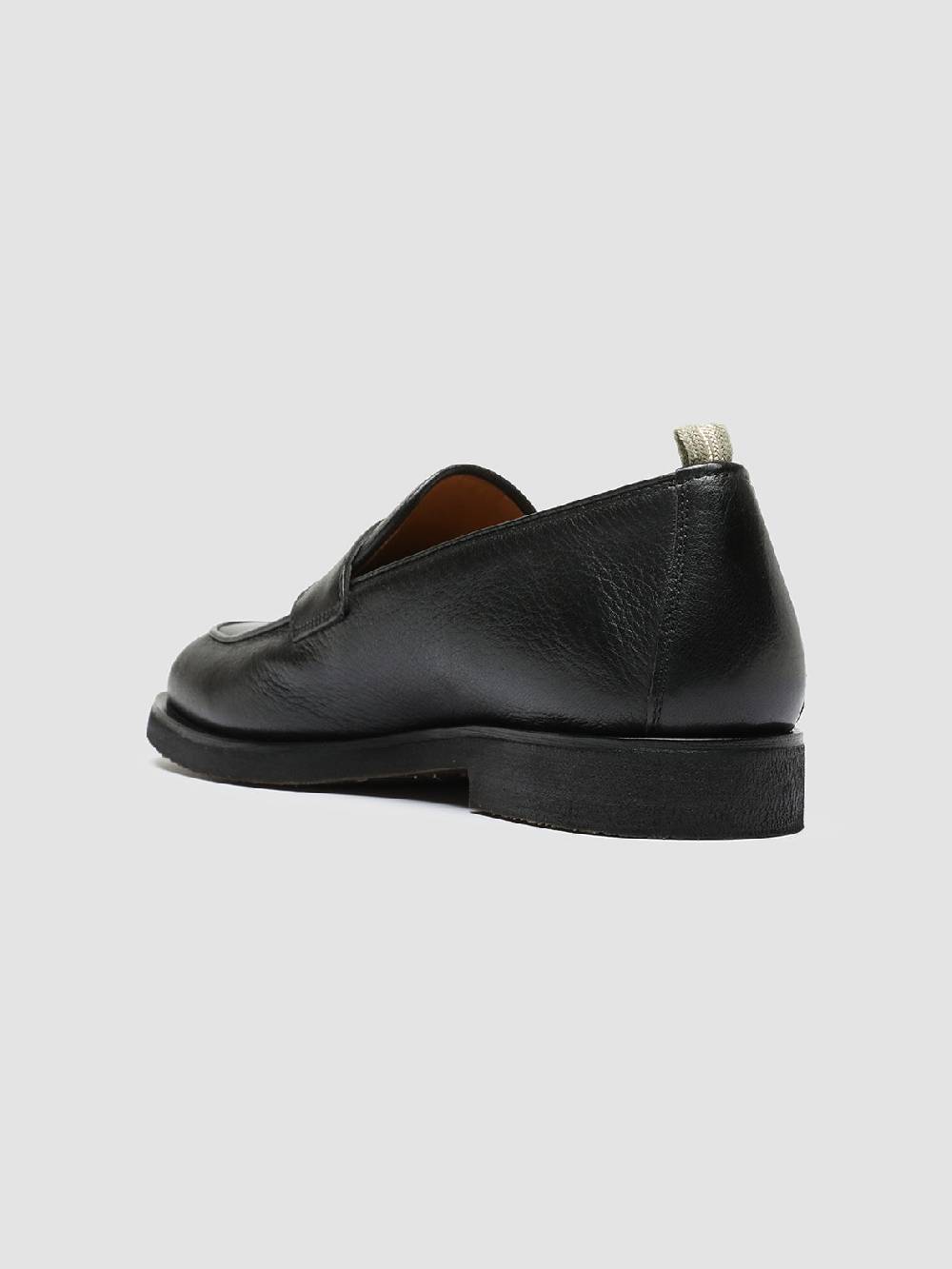Officine Creative OPERA FLEXI 101 Mocassini Penny in Pelle Nera Pezzi Unici