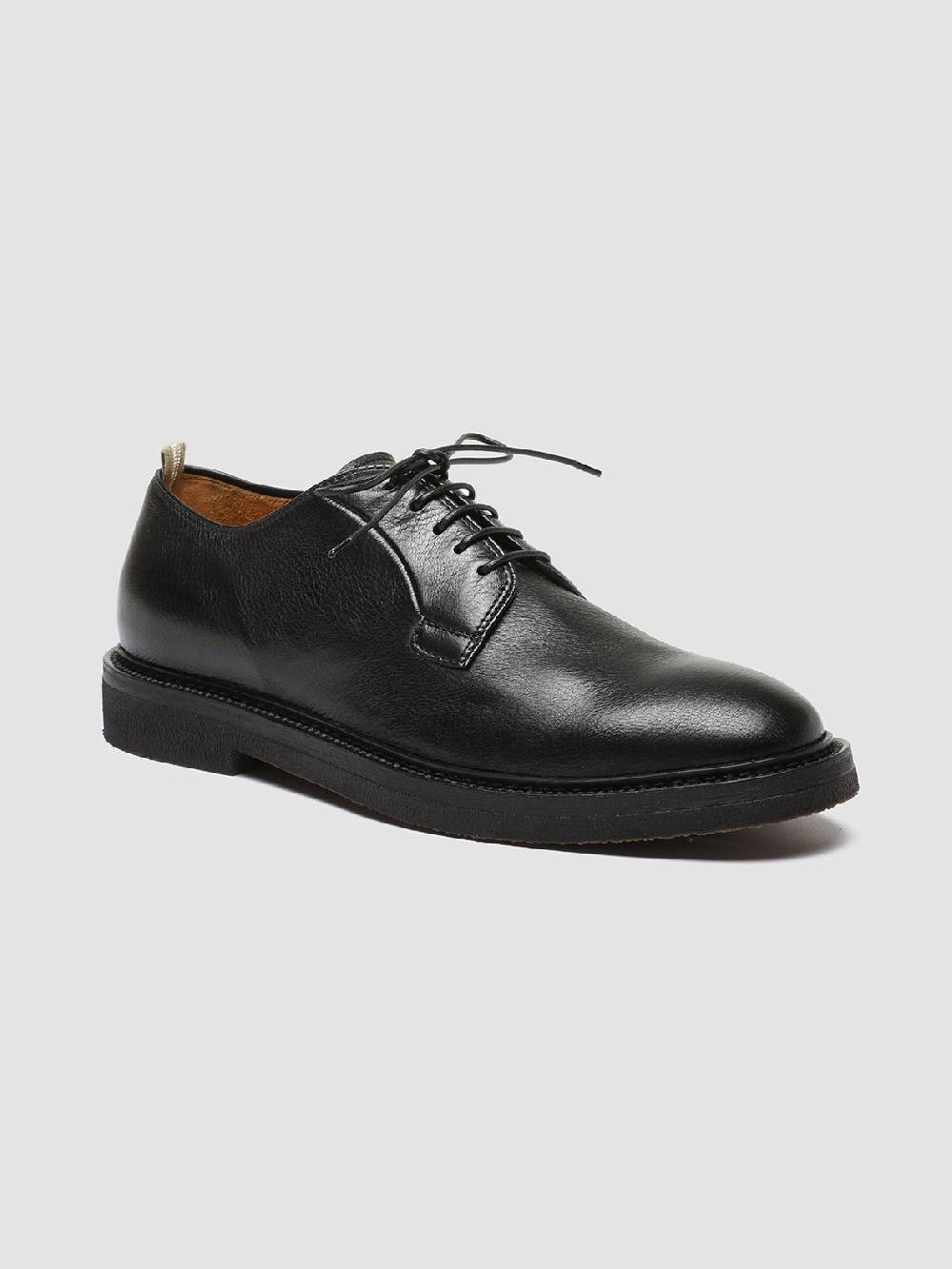 Officine Creative HOPKINS FLEXI 201 Scarpe Derby in Pelle Nera Acquista Ora