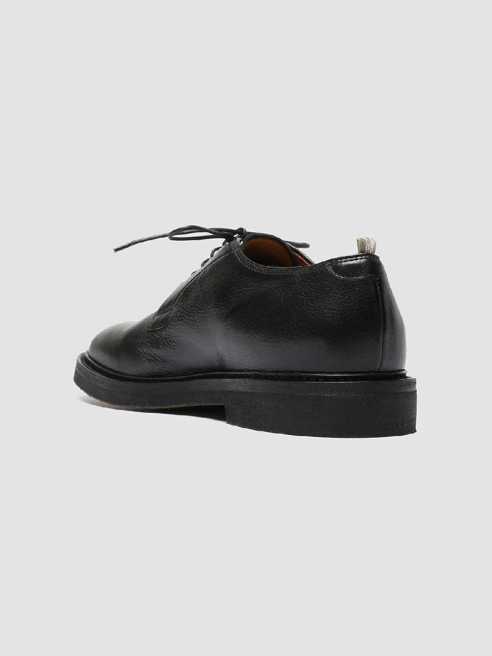 Officine Creative HOPKINS FLEXI 201 Scarpe Derby in Pelle Nera Acquista Ora