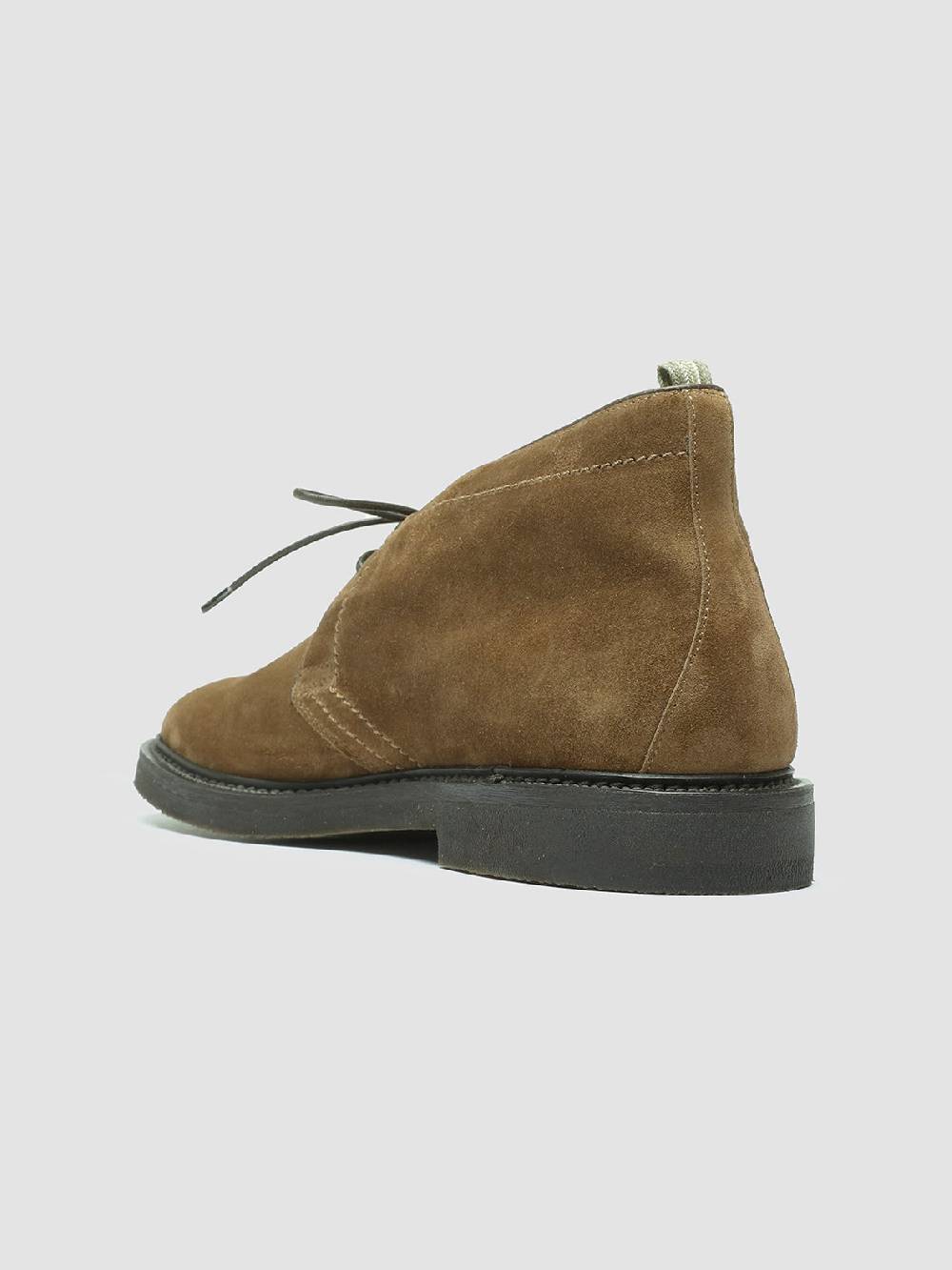 Officine Creative HOPKINS FLEXI 202 Stivali Chukka in Camoscio Marrone Promozione Limitata