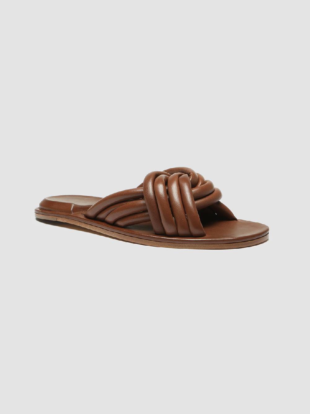 Officine Creative CYBILLE 004 Sandali in Pelle Marrone Sottocosto