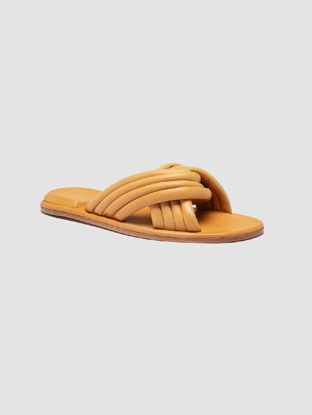 Officine Creative CYBILLE 004 Sandali in Pelle Gialla Presa