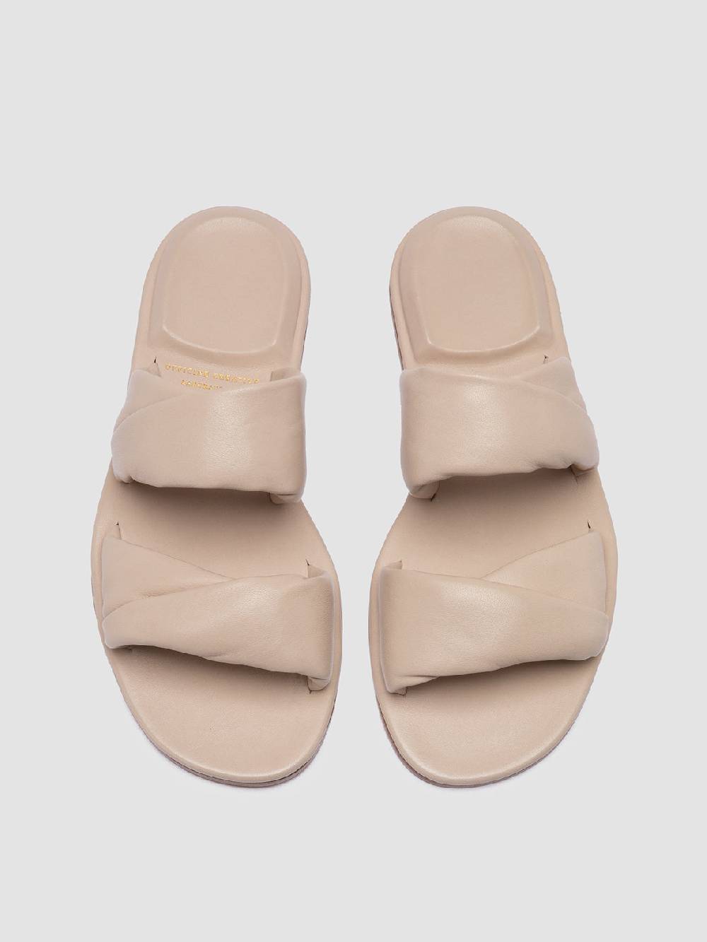 Officine Creative CYBILLE 009 Sandali in Pelle Avorio Sconto
