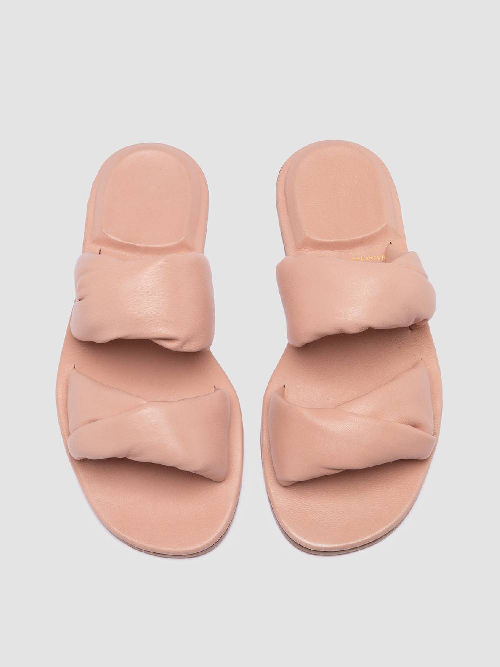 Officine Creative CYBILLE 009 Sandali in Pelle Rosa Offerta