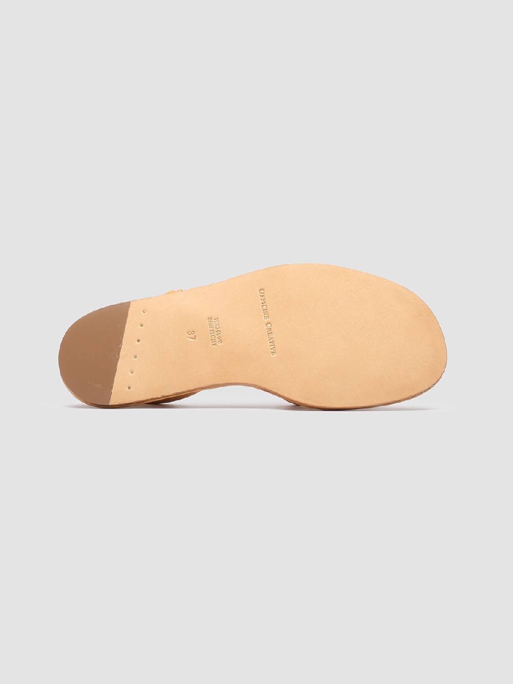 Officine Creative CYBILLE 003 Sandali in Pelle gialla In Vendita