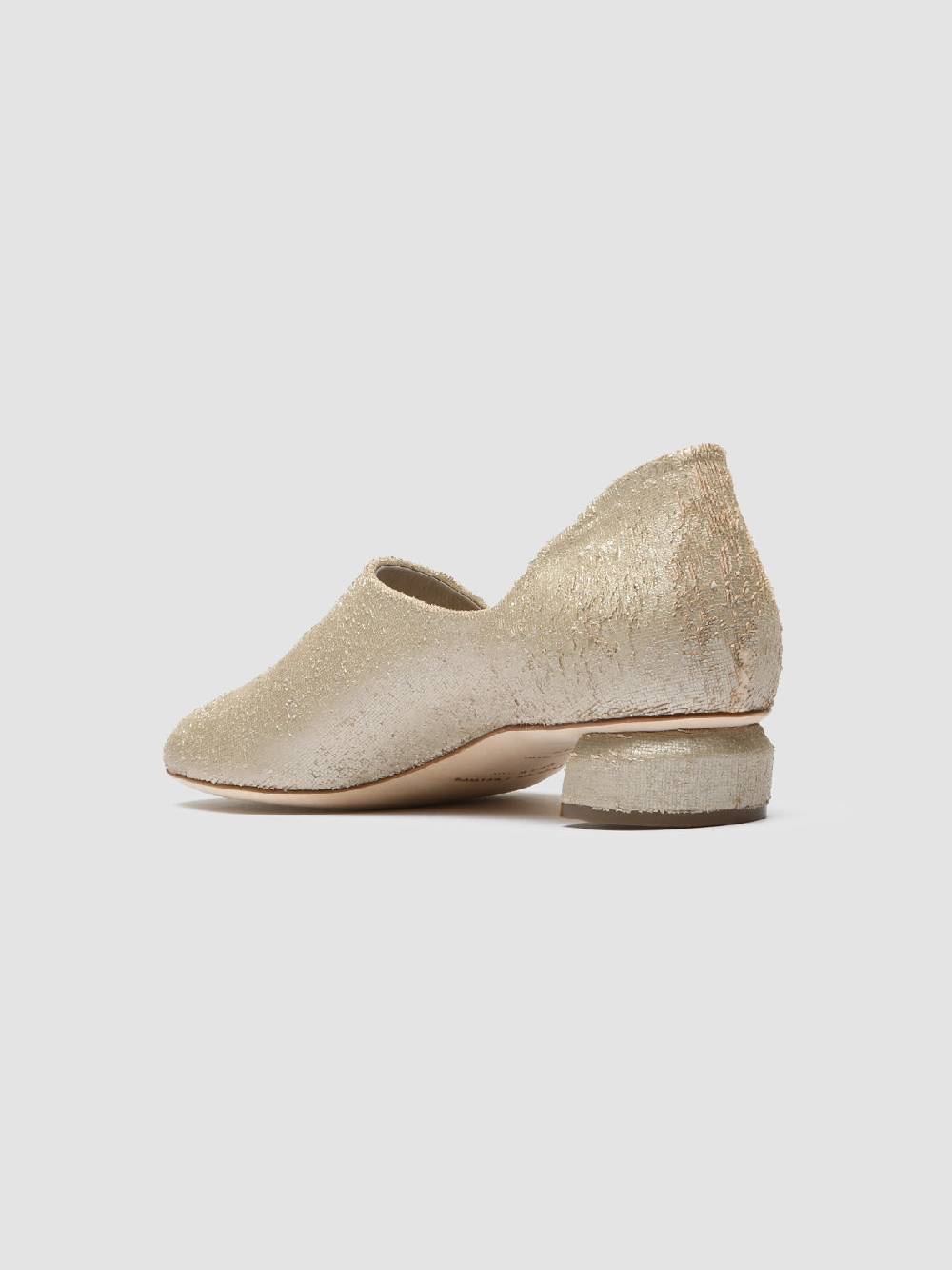 Officine Creative TESSA 009 Gold Leather Mule Sandals Hotsell