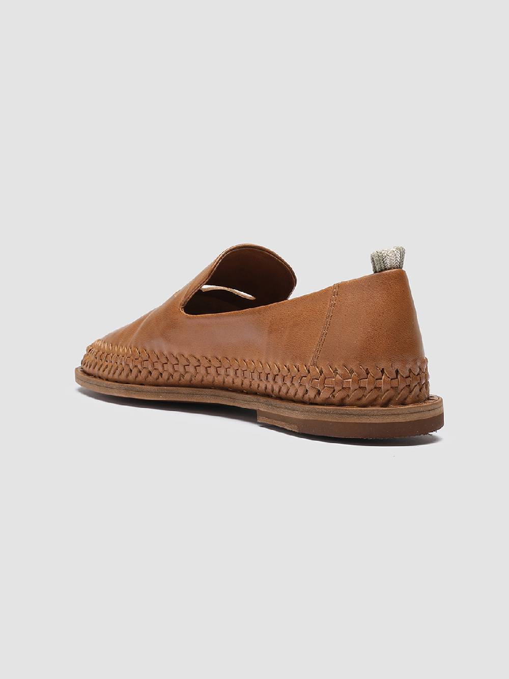Officine Creative MABELLE 002 Slip-On in Nappa Marrone Saldi Di Fabbrica