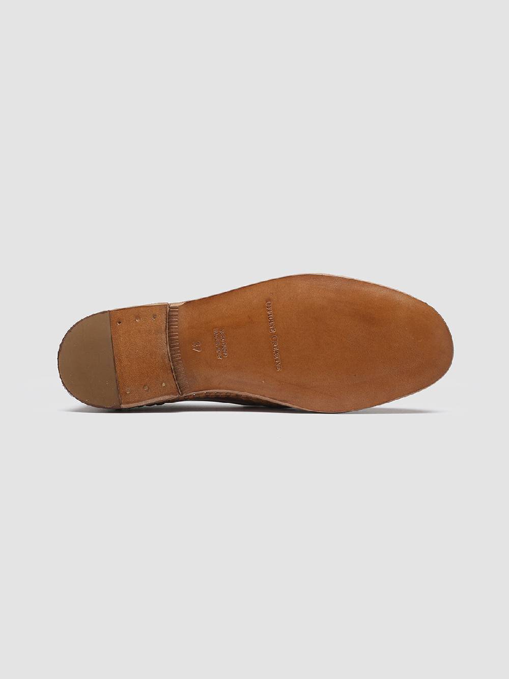 Officine Creative MABELLE 002 Slip-On in Nappa Marrone Saldi Di Fabbrica