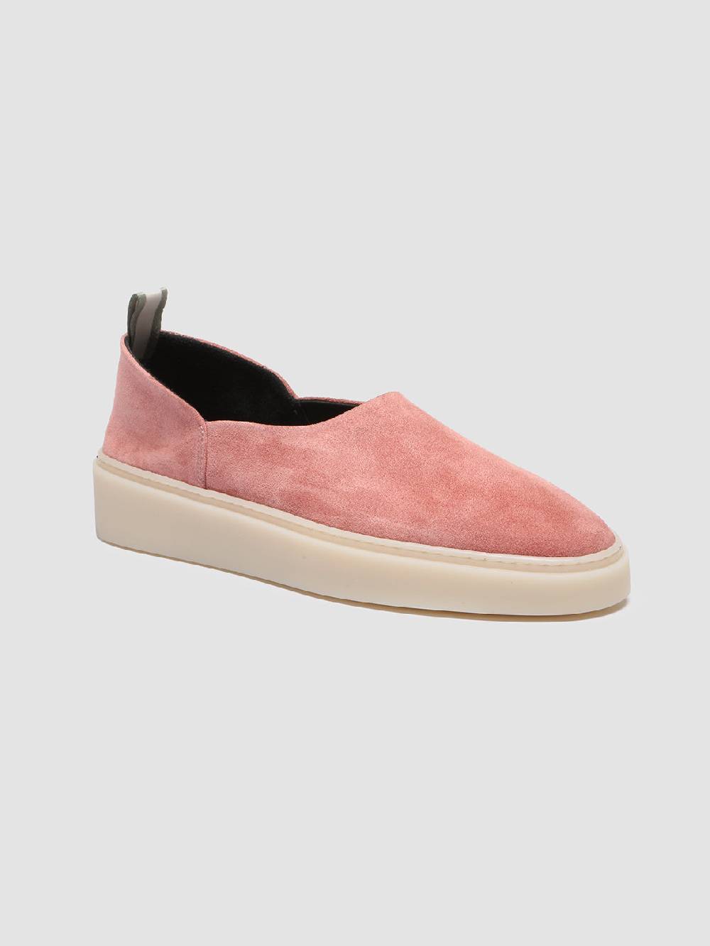 Officine Creative MUSKRAT 101 Sneaker in Pelle Scamosciata Rosa In Saldo