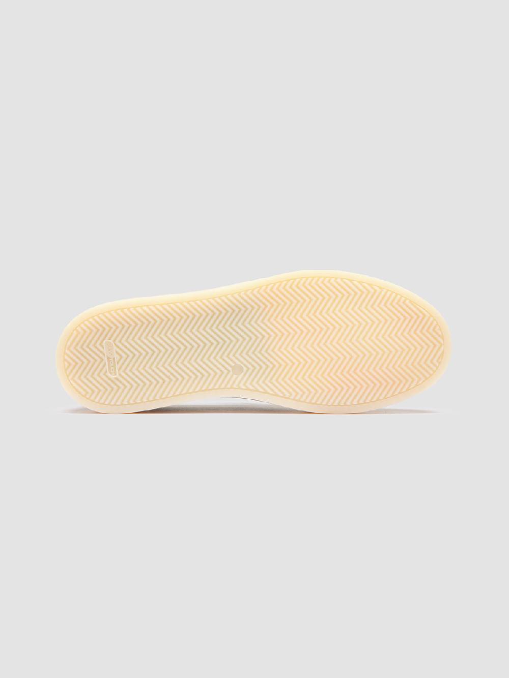 Officine Creative MUSKRAT 102 Sneaker Slip-On in Pelle Tortora Nuova