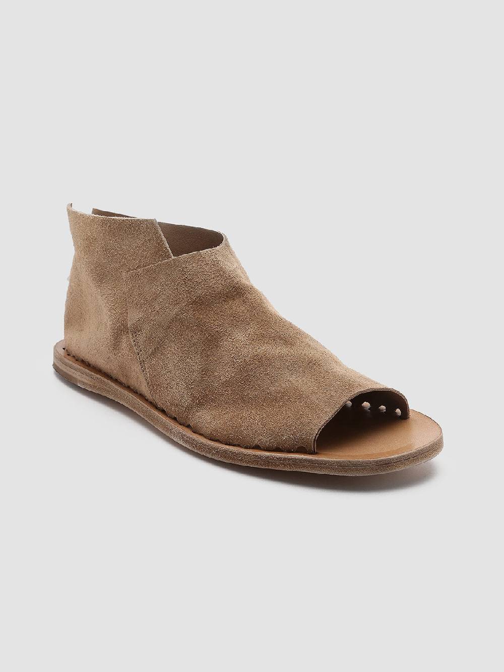 Officine Creative ITACA 005 Sandali in Pelle Scamosciata Marrone 2025