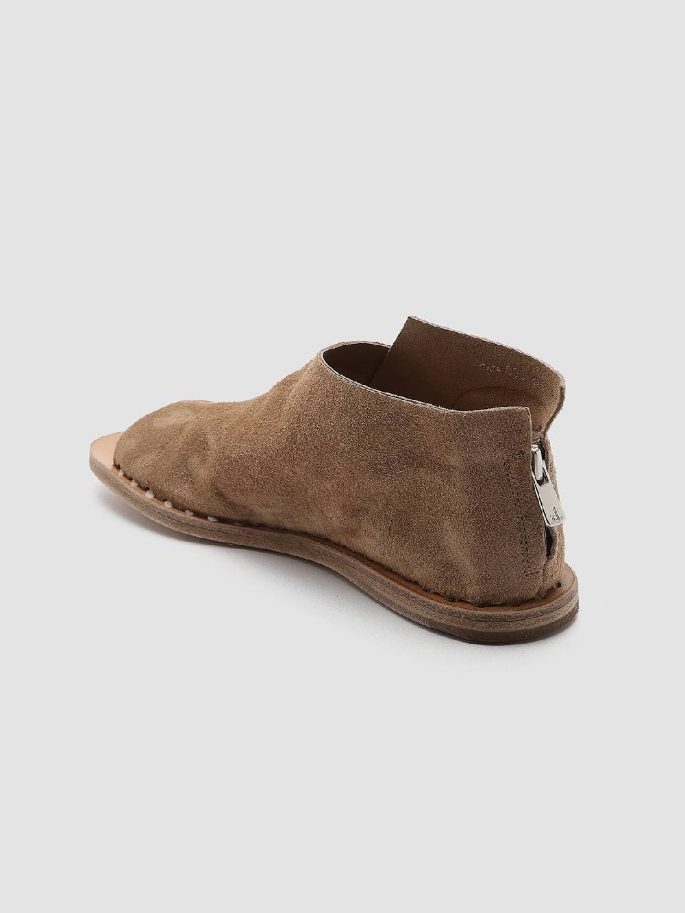 Officine Creative ITACA 005 Sandali in Pelle Scamosciata Marrone 2025
