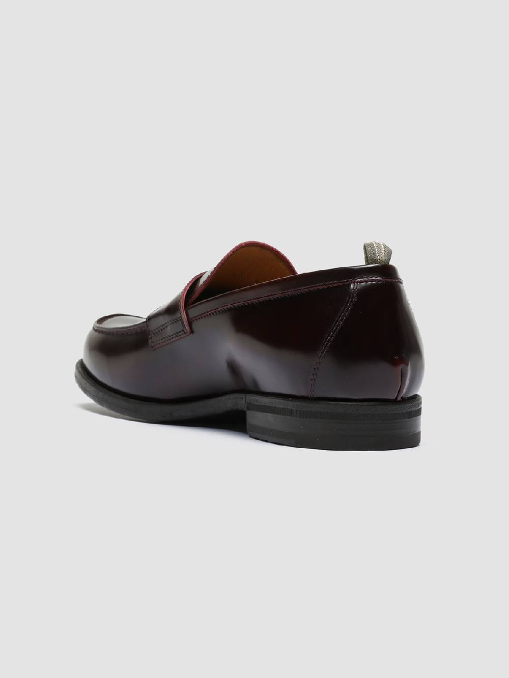 Officine Creative VINE 001 Mocassini in Pelle Bordeaux 2025