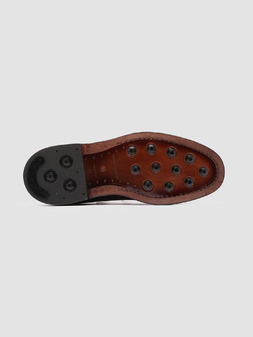 Officine Creative HOPKINS 003 Derby in Pelle Marrone Vendita