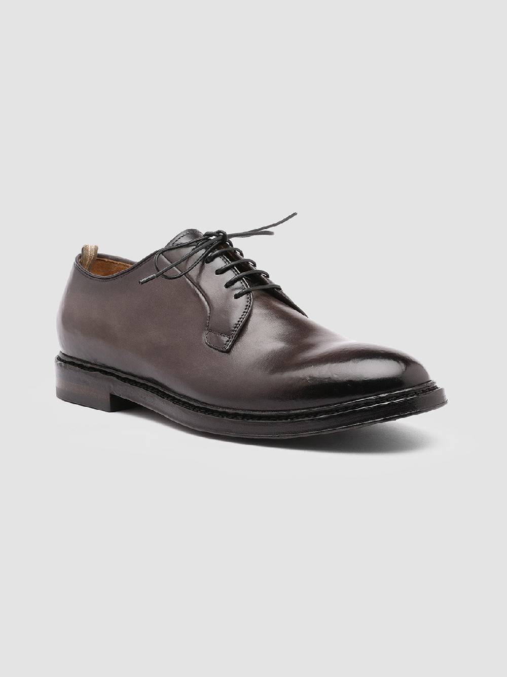 Officine Creative HOPKINS 003 Derby in Pelle Grigia Promozione