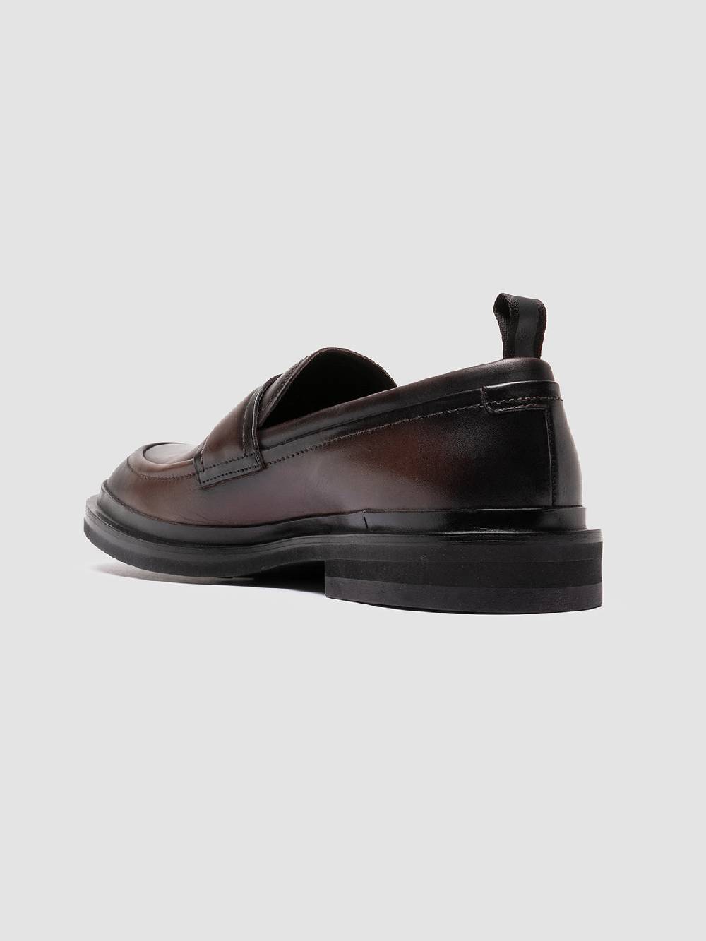 Officine Creative MAJOR 003 Mocassini Penny in Pelle Marrone Spedizione Gratuita