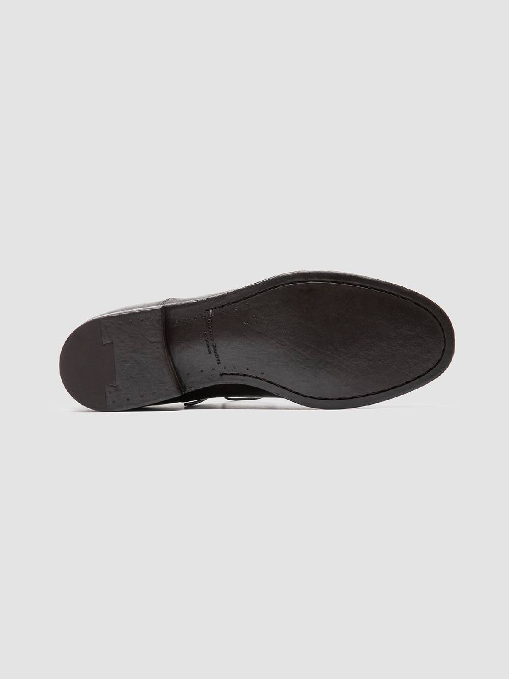 Officine Creative VANDERBILT CAOU 011 Scarpe Oxford Marroni in Pelle Pezzi Unici