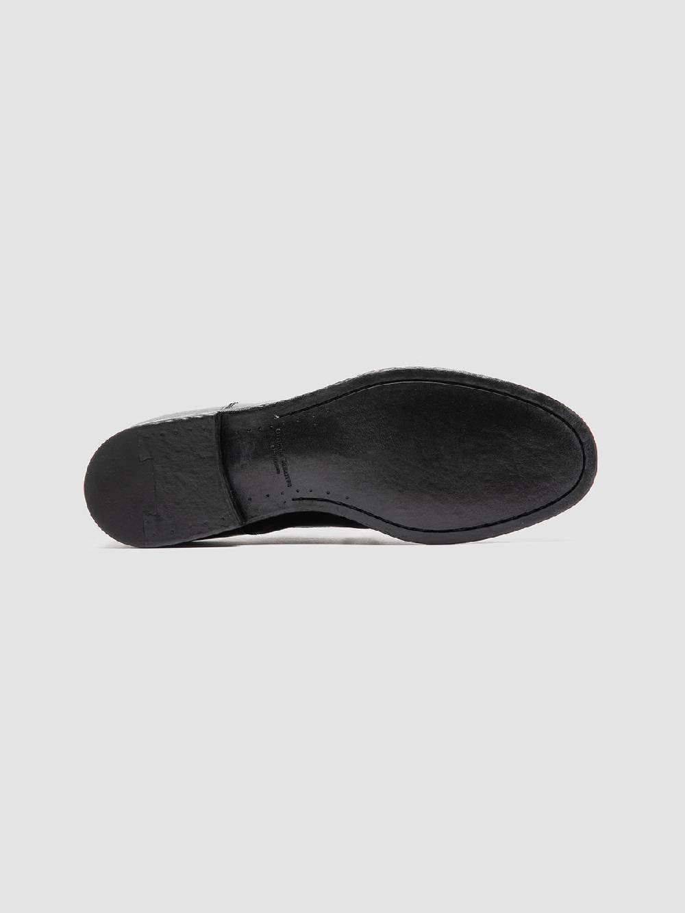 Officine Creative VANDERBILT CAOU 012 Stivali Neri in Pelle Soddisfazione Garantita