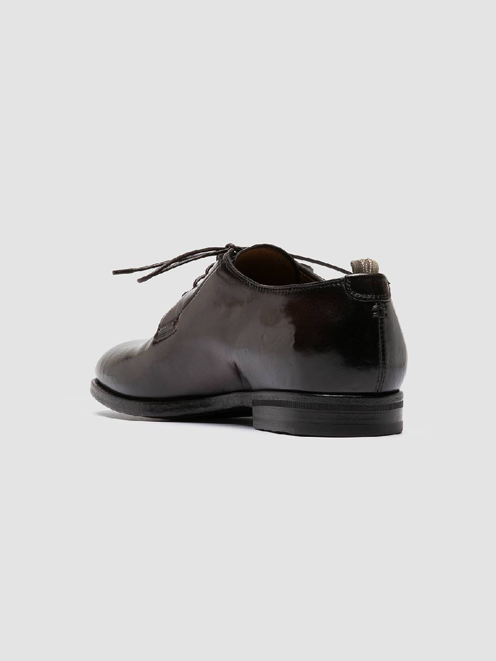 Officine Creative VANDERBILT CAOU 013 Scarpe Derby Marrone Scuro in Pelle Acquista Ora