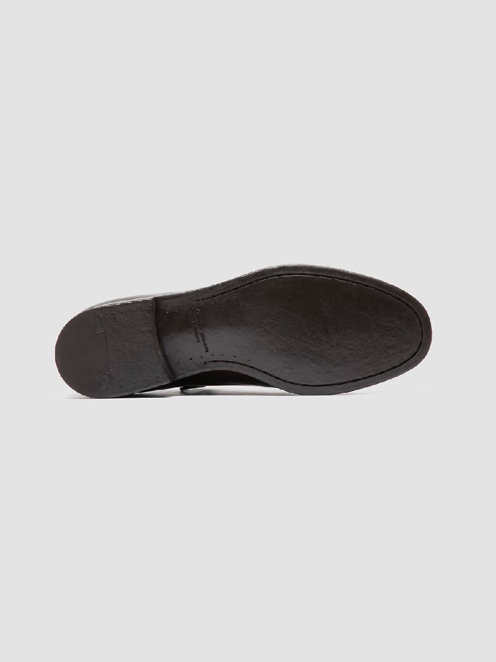 Officine Creative VANDERBILT CAOU 013 Scarpe Derby Marrone Scuro in Pelle Acquista Ora