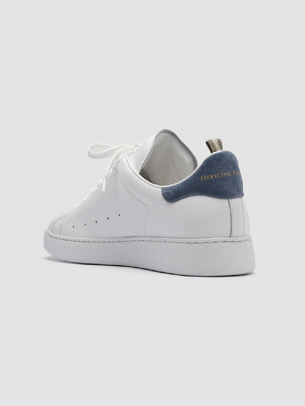 Officine Creative MOWER 002 Sneakers in Pelle Bianca Promozione Limitata