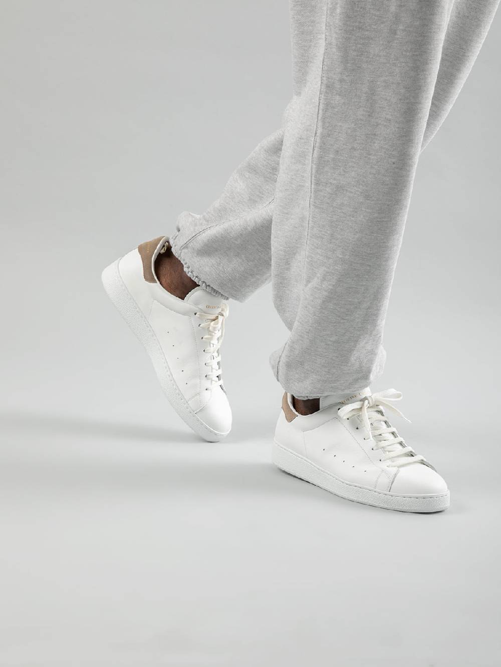 Officine Creative MOWER 002 Sneakers in Pelle Bianca Promozione Limitata