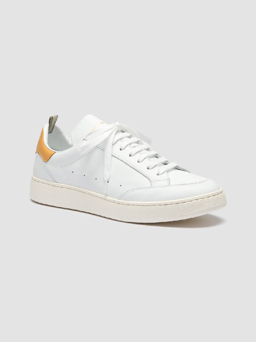 Officine Creative MOWER 007 Sneakers in Pelle Bianca Shopping Online