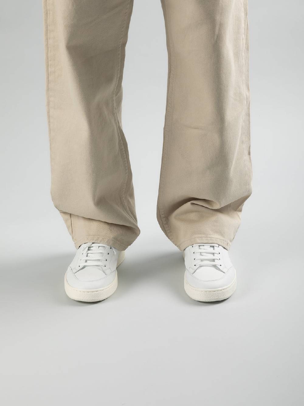 Officine Creative MOWER 007 Sneakers in Pelle Bianca Shopping Online