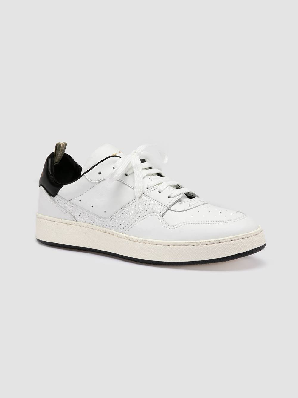 Officine Creative MOWER 016 Sneakers Basse in Pelle Bianca ACQUISTA ORA